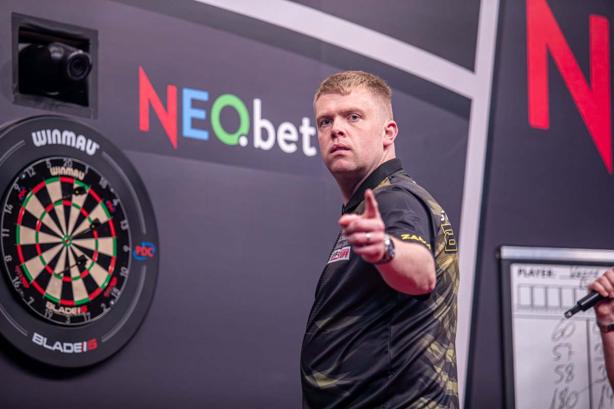 MDAevents's tweet photo. 🇨🇿BERTIE BOOKS PRAGUE PLACE!

Stephen Burton has sealed his spot at the Czech Darts Open, as he came through the Tour Card Holder qualifier.

Bertie overcame Nick Kenny and Adam Lipscombe, and then averaged over 96 to defeat Mensur Suljovic in the final round.

Well done Stephen! https://t.co/8FppGyw8Vb