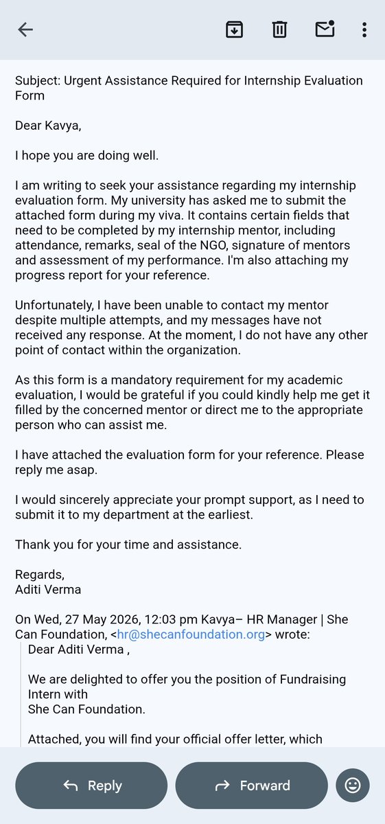 vermaade's tweet photo. I've sent emails, WhatsApp messages, and made phone calls.
None of these have resulted in any meaningful response regarding my certificate or pending queries.
I'm attaching screenshots so people can verify my claims themselves. https://t.co/bHozB908G2