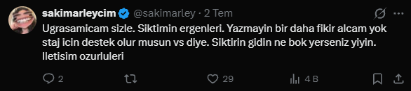 metinersoyy's tweet photo. @sakimarley @berkbirkan Çok eğlenceliymiş biliyor musun? https://t.co/hw5fpsqXHc