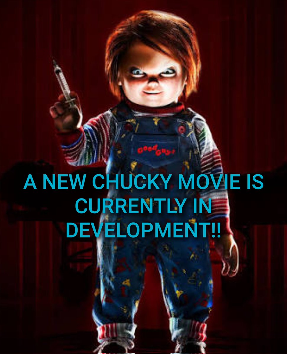 krowson55's tweet photo. The killer doll we all know and love is officially coming back. The new movie is currently in development. With creator Don Mancini returning to write and direct. 

@DonaldMancini #chucky #horror #fims https://t.co/wkCP7grhVv