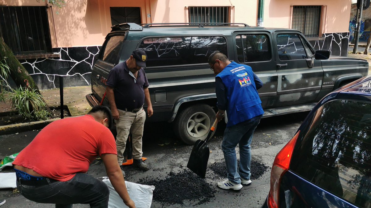 TAO199306's tweet photo. Porque en Miguel Hidalgo no debe de haber baches #Antibaches2026  @mauriciotabe @AlcaldiaMHmx Se hacen las cosas y se hacen bien https://t.co/HCf52BiZNL