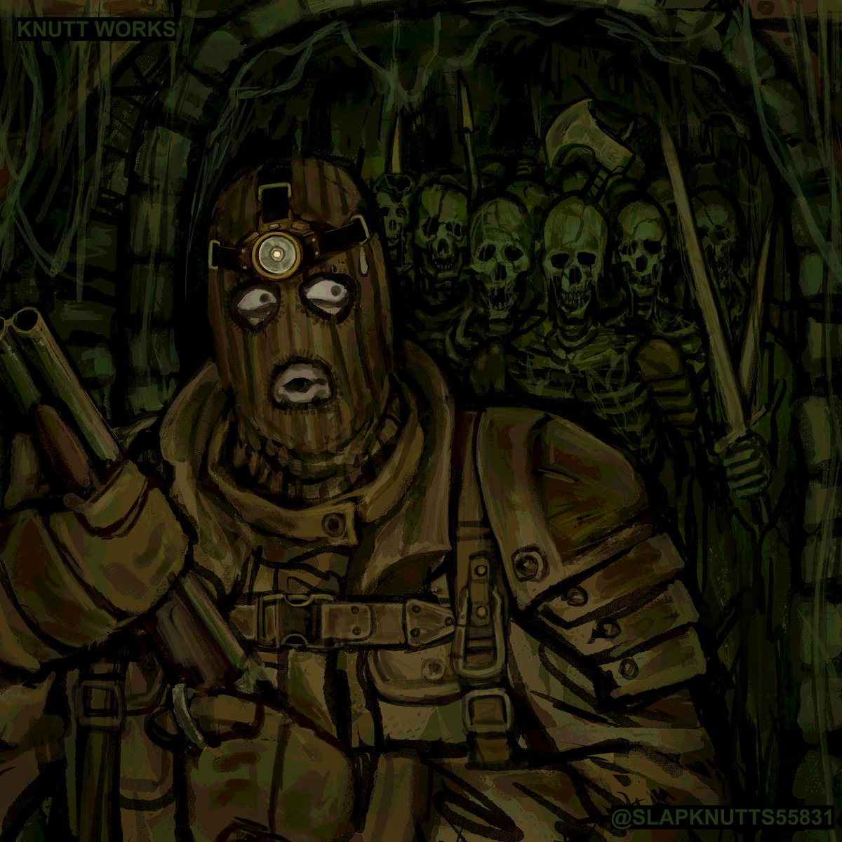 SLAPKNUTTS55831's tweet photo. *You have alerted the skeleton horde https://t.co/sjiRr8HzlC