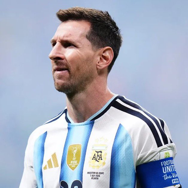 markklfc's tweet photo. Lionel Messi when asked about breaking two World Cup records against Egypt:

🗣️“People told me after the match that I had broken two more World Cup records. Honestly… I didn’t even know. And to tell you the truth, I don’t play for records anymore. Records are beautiful, but they were never the reason I fell in love with football.

“The only thing I care about is seeing my teammates celebrate in the dressing room and seeing the smiles on the faces of the Argentine fans. If they leave the stadium happy because of something we did together, then that’s worth more to me than any statistic.

“Football has given me everything I could ever dream of. The only thing I try to give back is happiness. If one child watching us tonight goes to sleep smiling because Argentina won, then that’s the greatest reward I could ever receive.

“When we were 2–0 down, nobody on the pitch was thinking about records. We were only thinking about each other. We looked into each other’s eyes and said, ‘We can still do this.’ That’s what this team is built on belief, sacrifice, and never giving up.

“Individual achievements will always be forgotten one day. What people remember is how a team made them feel. I want this Argentina team to be remembered for its heart, for its courage, and for making our people proud, no matter how difficult the moment is.

“Every time I wear this shirt, I feel the love of millions of Argentines. That’s a responsibility I carry with pride. If I can help this team keep winning and give our supporters another night they’ll remember forever, then I don’t need any record to tell me I’ve had a good game.

“One day I’ll stop playing, and someone else will break every record I’ve set. That’s football. But if, years from now, people remember that this team never stopped believing and that we made an entire country dream together, then that’s the legacy I truly want to leave.”