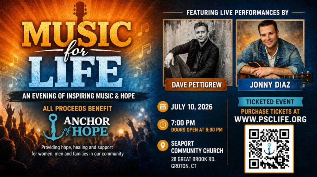 CoreySipe's tweet photo. Don't Miss Out! Music For Life Is Almost Here! The wait is almost over! Music For Life is just days away! We don't want you to miss it. We still have a limited number of seats available, and we'd love for you to join us for an incredible evening of music, hope, and inspiration. https://t.co/MYWyLx2RNr