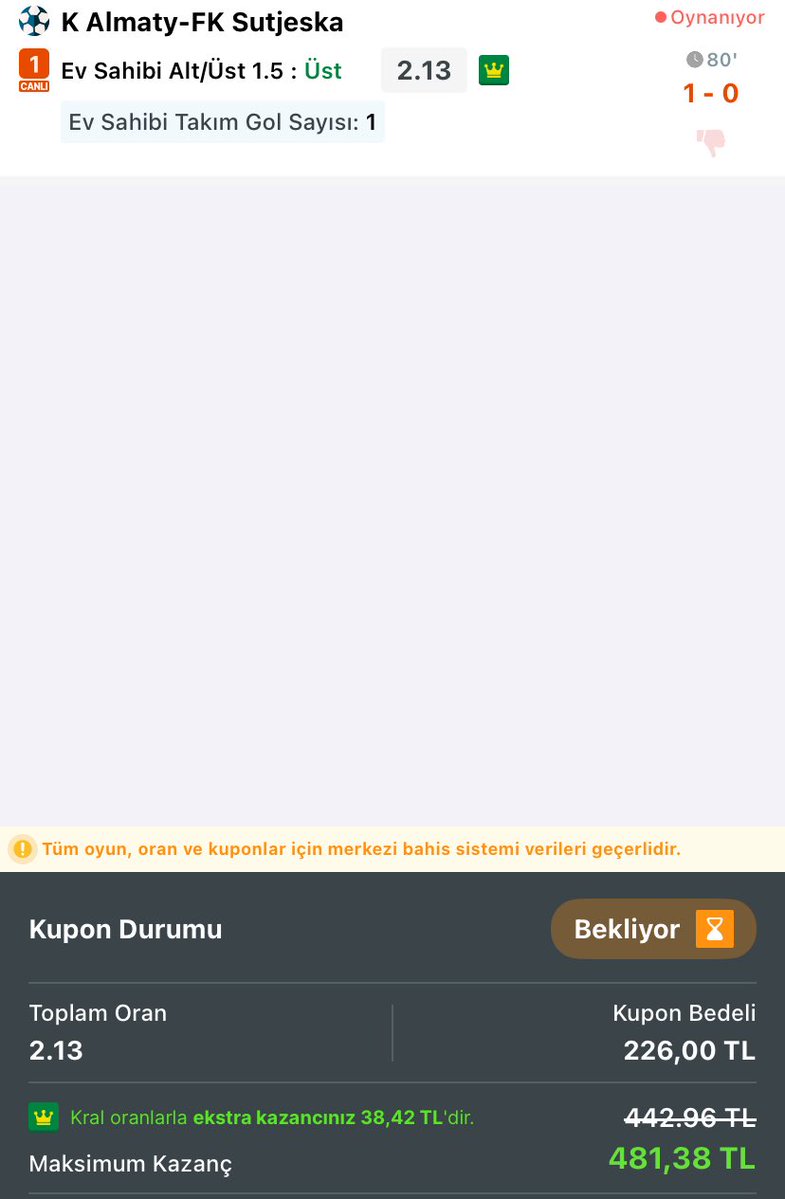 BahisBaronu45's tweet photo. Son 10 dakika Almaty maçı için acil girin canlıdan https://t.co/Vw7Y1UIg1d