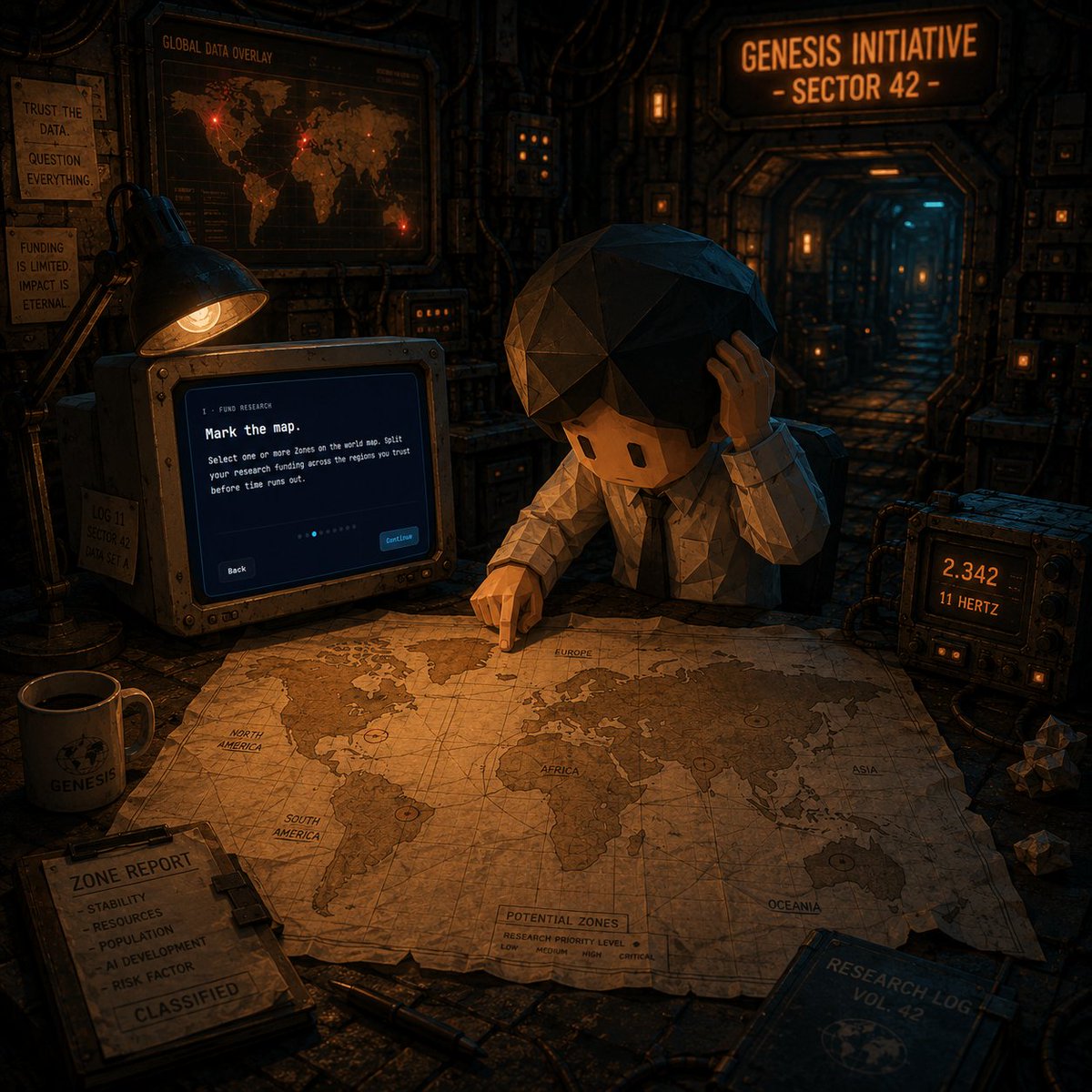 playgenesis_io's tweet photo. Mark the map. 🗺️

Select your zone. 🗾

Fund a research. 🔍 https://t.co/as6PhA7jpe