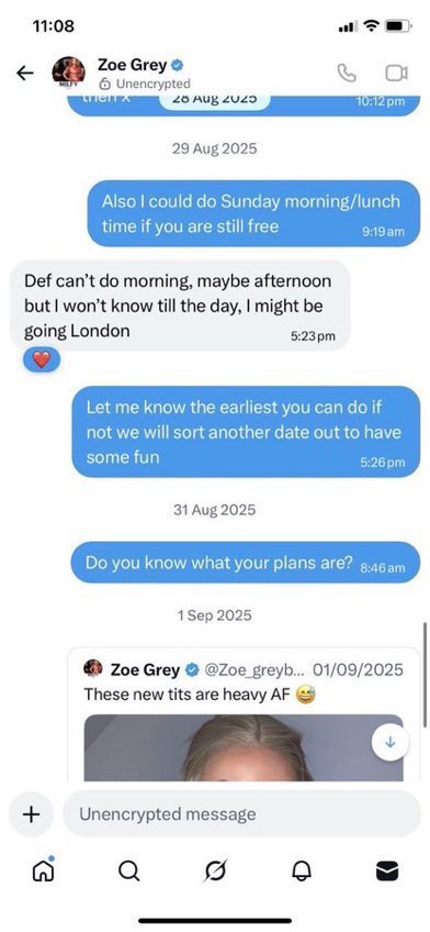 Atlas13801491's tweet photo. @Zoe_greybeauty Let’s get that meet sorted Zoe xx

Sent you a face pic in DM’s https://t.co/RRKqaRjYVO