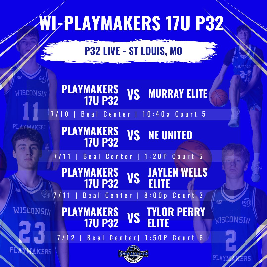 PM27P32's tweet photo. Guys ready to get after it!  Big time opportunity to get better and compete against some great competition.  

@WIPlaymakers https://t.co/u5cbvzCl4U