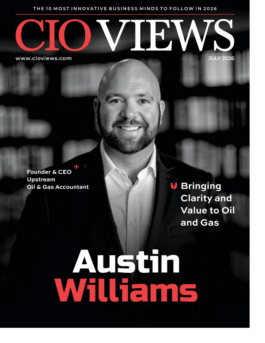 CIOviews's tweet photo. 🚀 We are proud to feature Austin Williams, Founder and CEO of Upstream, on the front cover of CIO Views Magazine’s exclusive edition: "The 10 Most Innovative Business Minds to Follow in 2026."
🔗https://t.co/DQvYA23ovs

#Upstream #OilAndGas #EnergyIndustry #Accounting #Financial https://t.co/OhCDV8UE8X