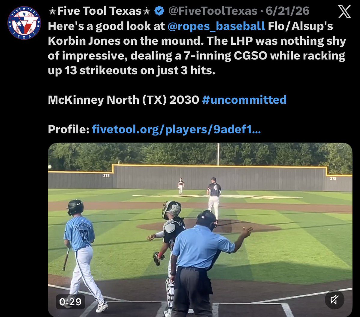Korbinjones14's tweet photo. 2026 SEASON RECAP- Thanks @ropes_baseball
🔥 59 SO’s; 44 IP
🔥 1 No-Hitter
🔥 1 Complete Game Shutout
🔥 7 Pickoffs
🔥 6x Five Tool Player of the Game
🔥 6x Tourney Champs
🔥35-10-1
Closing summer playing w/my bro @Anson7Jones & 16 U @ntlbaseball @NorthDawgBSB @DustinLMcComas https://t.co/39xTAeDyzL