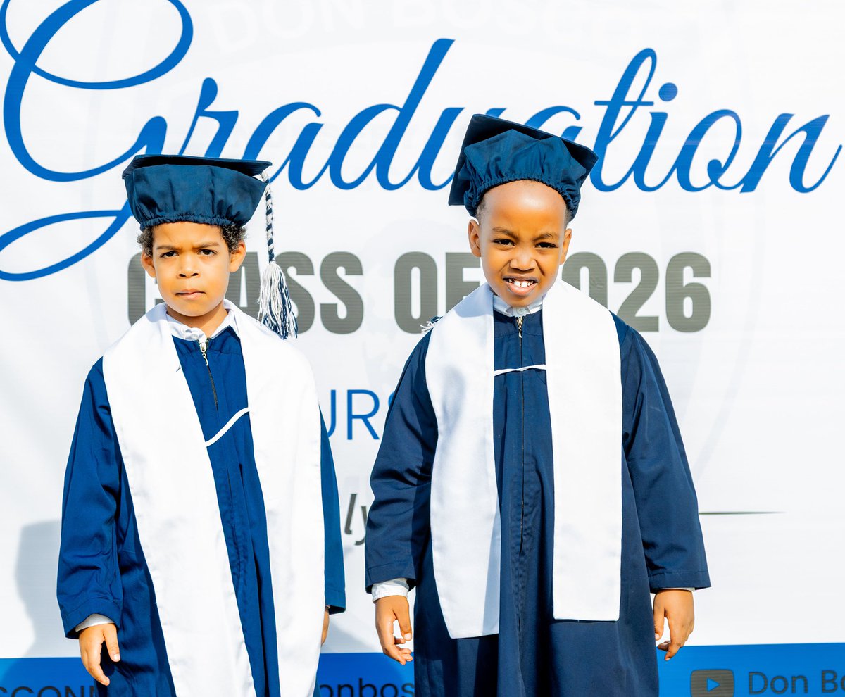 Donbosconps's tweet photo. Celebrating the Top Class of 2026 and the Happy Anniversary of our Nursery and Primary School! 🎓✨

#DonBosco #ClassOf2026 #Graduation2026 #5thAnniversary https://t.co/roO2FxoH16