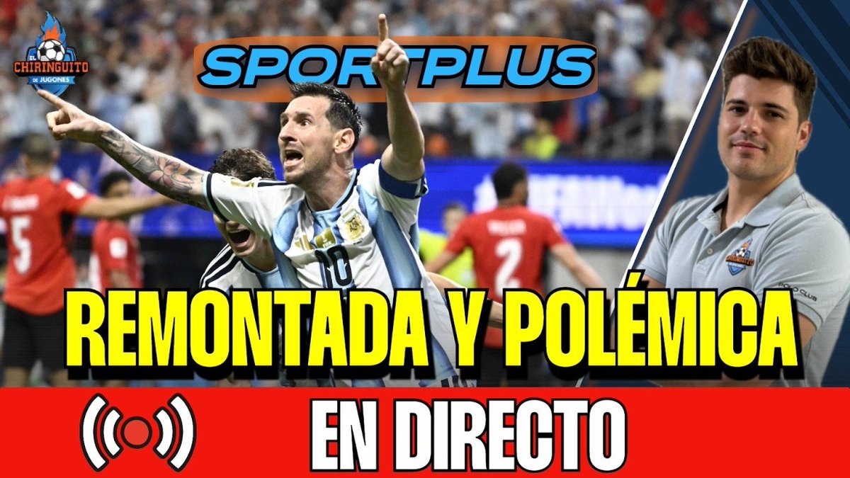 elchiringuitotv's tweet photo. 🔥🇦🇷  Con remontada y muuucha polémica, Argentina está en cuartos. 

🍿 Vente ya en directo con @nicorodrigz y todo el equipazo de @elchiringuitotv. https://t.co/ZOUYvHRpjx