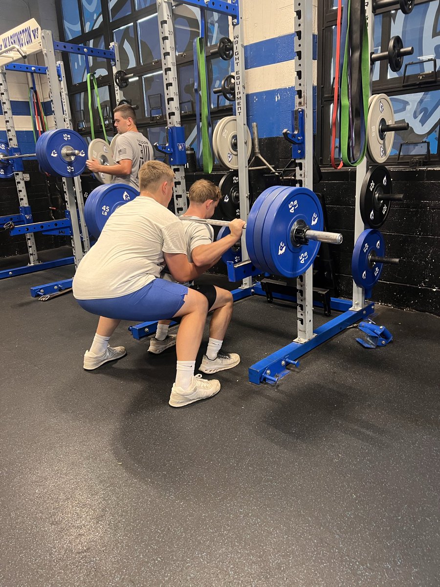 bluejayfootball's tweet photo. Squat Day https://t.co/TPPrISfIO9