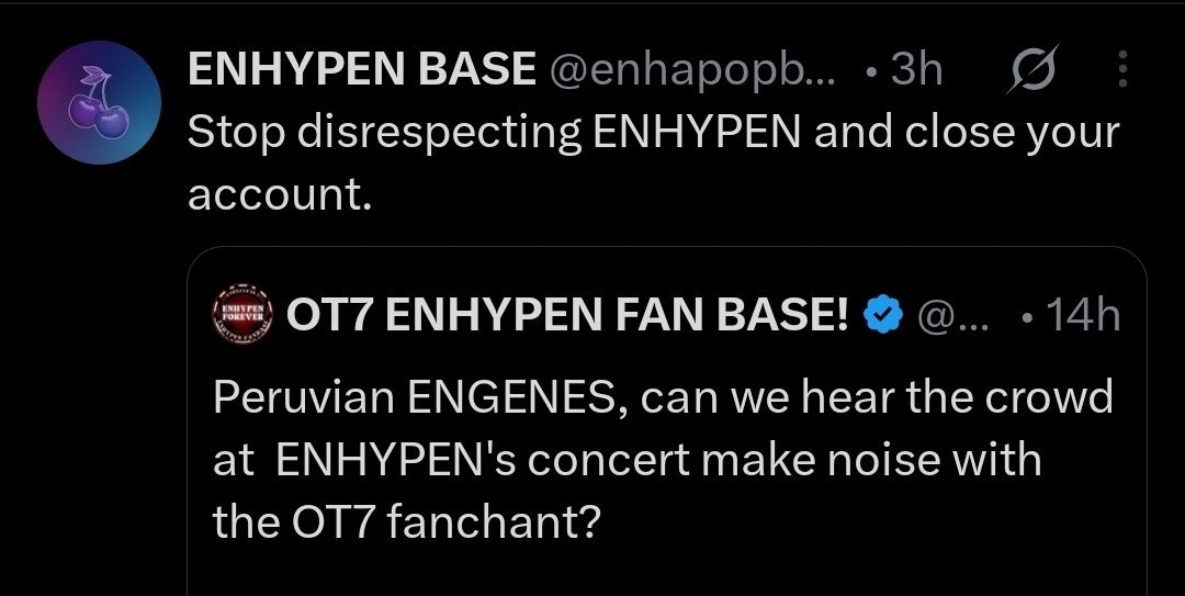 404hee's tweet photo. Imagine being offended by ot7 fanchant 😭 https://t.co/N0eccGAZru