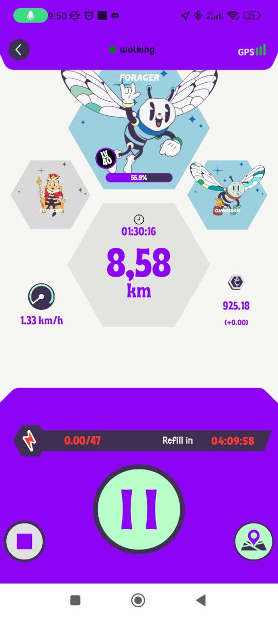 neocyclopi's tweet photo. Daily @The_Life_Bomb🌱 Walk 🚶
⚡️47 Energies #M2E🏃
🪙 Daily Earnings: 925.18 $CATKN
✅ Guardian Bonus Enabled
🍯 Nectar Reward: Volume M
✅ Weekly Challenges: 25km Achieved https://t.co/whXhQY8ljg