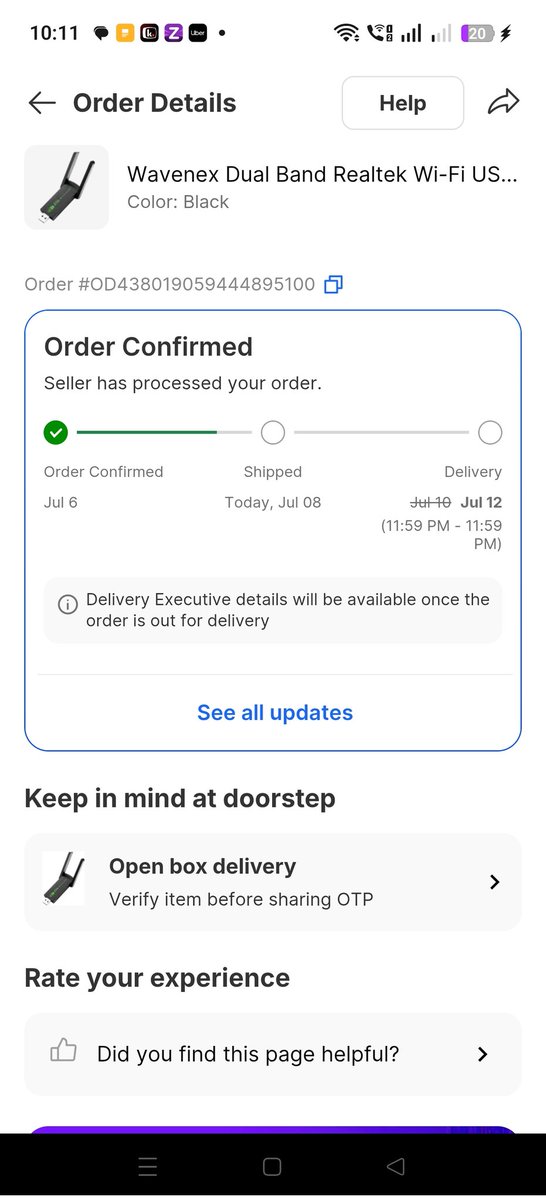 Naveen__k_'s tweet photo. I'm so tired of these types of cheap tricks..

Flipkart shows fake fast delivery dates to lure customers. You pay extra thinking it’ll arrive early, but it’s delayed anyway. A cheap trick to win orders.
@flipkartsupport @Flipkart https://t.co/G2yT7NsqrL