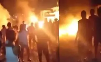 _NOALCOMUNISMO's tweet photo. Sin luz, sin comida y sin miedo: La Habana sigue en las calles contra el régimen
La Habana volvió a protestar la noche del martes con cacerolazos, quema de basura y gritos de libertad en medio de apagones que superan las 72 horas en varias provincias. https://t.co/TzMWPjfbIi