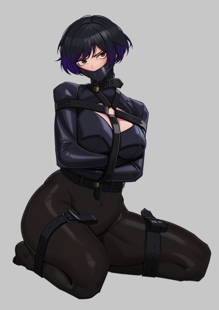 hereforRP's tweet photo. The Enemies of the Mishima Zaibatsu managed to defeat and Capture Reina. What Will [Reader] Do Now?

"Mhmmmhphmh!"💜⚡ https://t.co/OLGktaxbcG