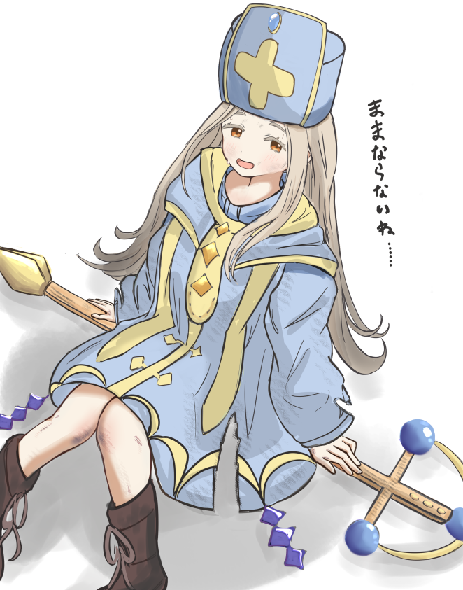 gotugotunyanko's tweet photo. #学マスFA　自分の回復もままならない、ヒーラーの篠澤さん https://t.co/rhTmiPPMNK