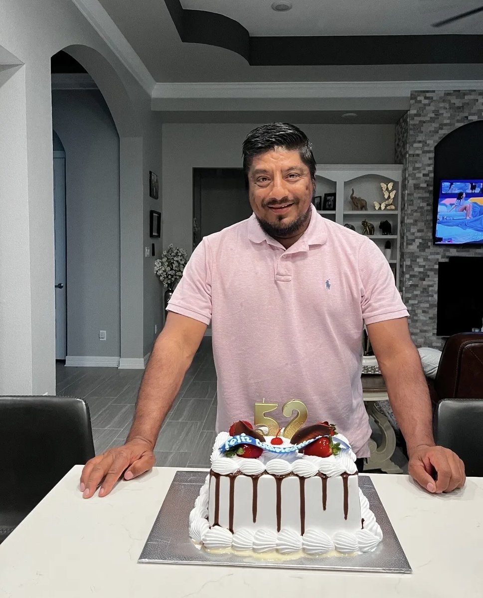 GIFFORDS_org's tweet photo. Lorenzo Salgado Araujo, 52, was fatally shot by ICE agents yesterday during a traffic stop in Houston, TX. He was a father, husband and business owner who had been in the country for 35 years.

While the full story is still unfolding, we demand a full, transparent, and independent investigation. Our communities deserve to be safe and free from gun violence.