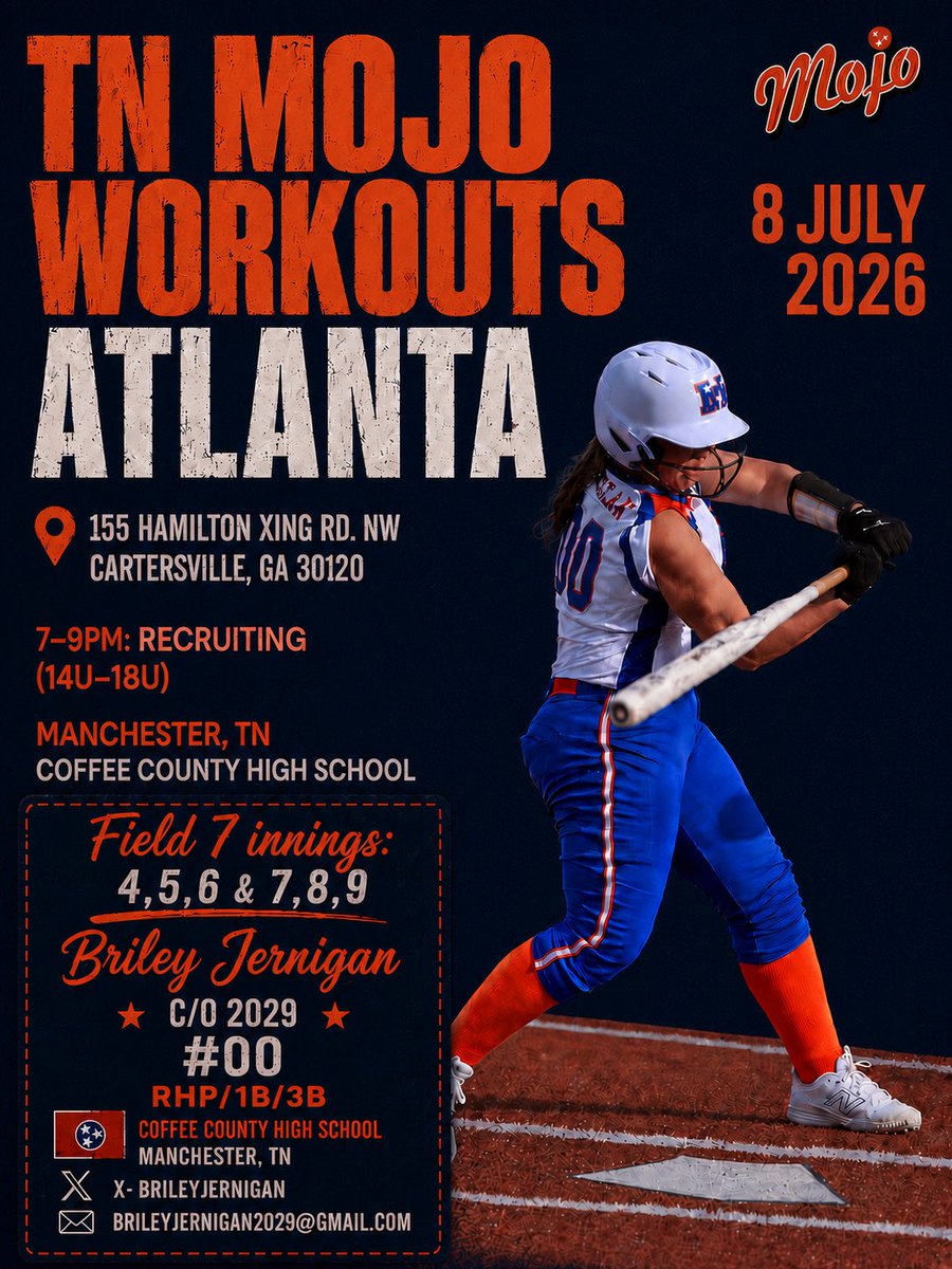 BrileyJernigan's tweet photo. Putting in some more work before game day!  @UACoachMurphy @AlabamaSB @Coach_AT @LSUsoftball @TroyTrojansSB @MackPuck01 @e_newellcoach @ElizabethH_99_ @NateTompkins @UTMSoftball @UTM_DFarmer @ChelseaEFarmer @RazorbackSB @CoachDeifel @OleMissSoftball @AuburnSoftball @tnmojopuckett @TnMojoFastpitch
