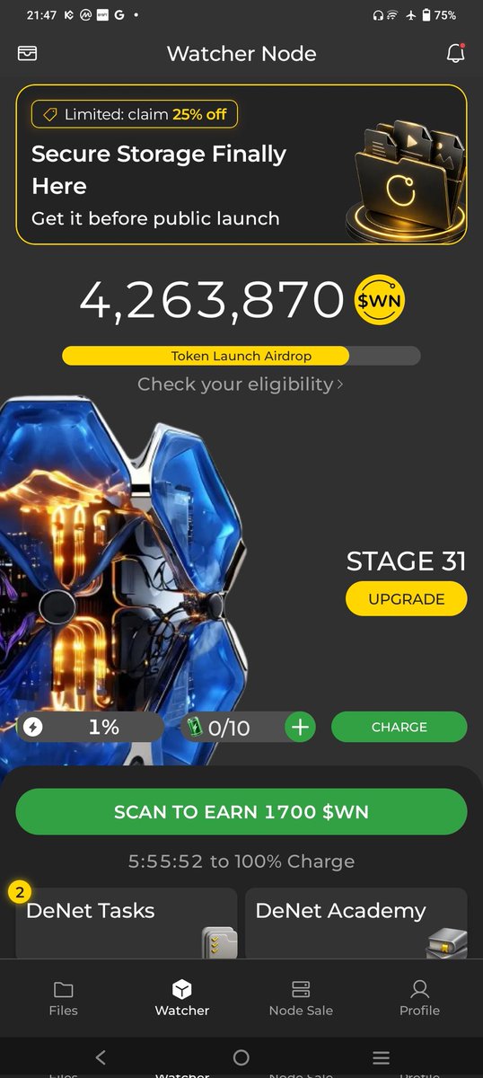 MSHAHID402's tweet photo. Hello from Pakistan 🇵🇰!
I'm running my Watcher Node with @DeNetPro to help strengthen decentralized storage and contribute to a more secure Web3 ecosystem. Proud to be part of the network! 🚀

#WatchersEverywhere https://t.co/vHN0w0bq4v