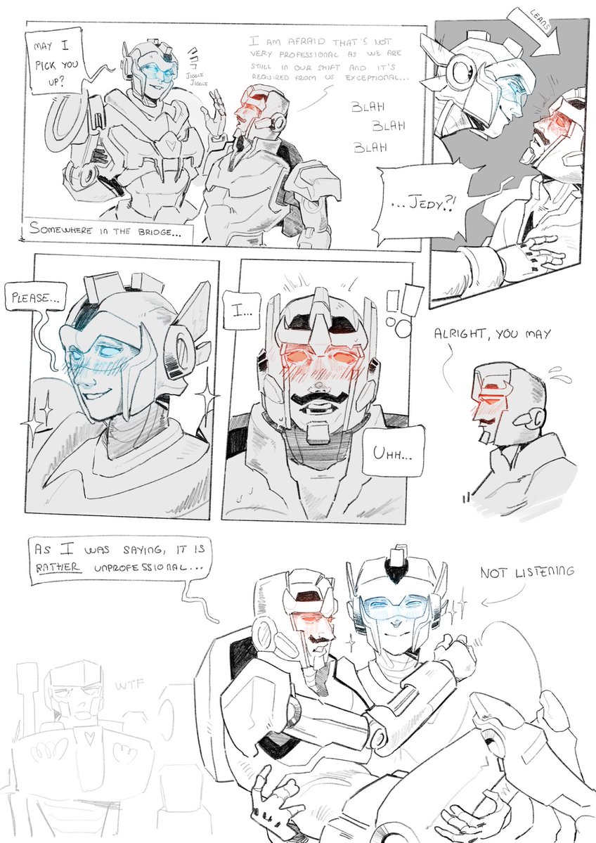 Jedyzz_'s tweet photo. When you have a short bf #minimusambus #yumeship #transformers #ultramagnus #megatron https://t.co/z4jghq7PV8