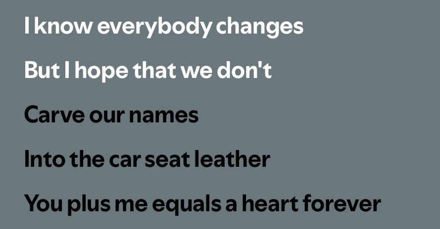 Morienndum's tweet photo. I know everybody changes but I hope that we don’t! @ezngineer https://t.co/9A7A64jxFm