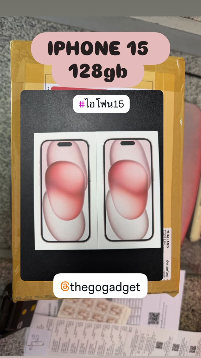 TheGoGadGet's tweet photo. 🙏🏼ขอบคุณลูกค้าครับ🙏🏼
 🗓️08/07/2026🗓️ 

#thegogadget #iPhone17ProMax #ไอโฟน17โปรแม็กซ์ #iPhone17 #ไอโฟน17 #iPadAir7 #iPadAirM4 #ipadair8 #iPadGen11 #ไอแพดเจน11 #ApplePencilPro #applepencilusbC #หัวปากกาไอแพด #AirPodsProGen3 #airpodsgen4 #airpodรุ่นล่าสุด #MacBookAirM4 https://t.co/NHYGVdNENW