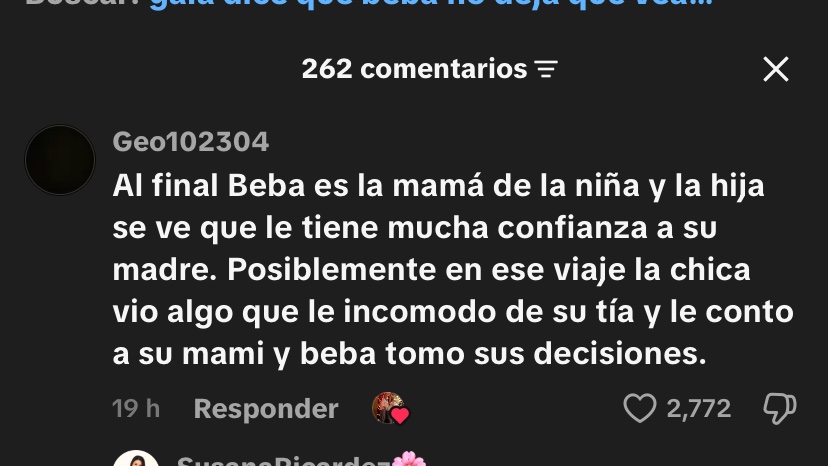 CisneQuenn's tweet photo. @natbmontes Pues es exactamente lo que pudo haber pasado, y Beba dándole like a este tipo de comentarios 😶 https://t.co/0U7lyu9KHz
