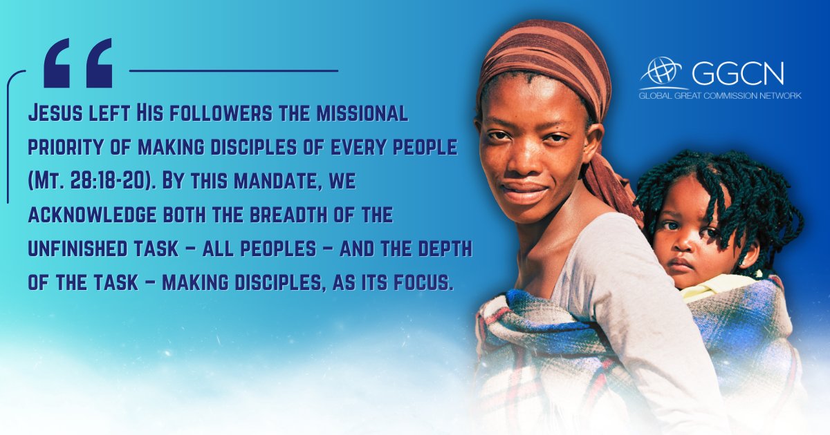 GGCNetwork's tweet photo. We know that the Great Commission is more than just a great suggestion. As followers of Jesus, that mission is our priority. The task is a big one, but we know our God is even bigger! Join us in fulfilling the Great Commission through collaboration.
https://t.co/zQjRe7ETp9. https://t.co/HXnnLMRzFP