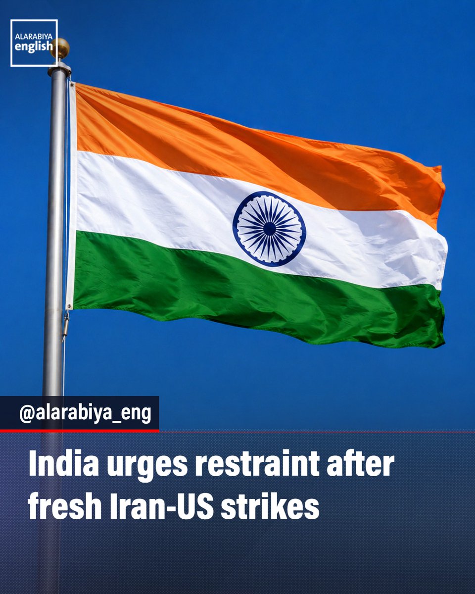 India expresses concern over the renewed fighting between the United States and Iran.