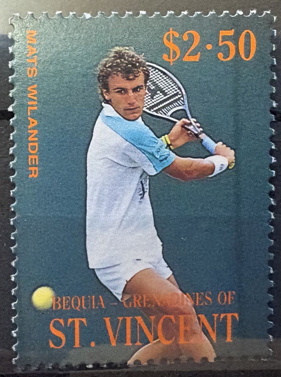 VicenteKster's tweet photo. @Philatelovely W is also for:
-Mats Wilander πΈπͺ
-Wallis et Futuna 1991
πΎ πΎ π
π π
#sports #stampcollecting #post #postage #sellos #postes #philately #tennis β½οΈππβΎοΈπΎππππΈπππβ³οΈβΈοΈπ₯π€Ώπ₯πͺπ₯π€Ύπ»ββοΈπ€Ίππ»ποΈββοΈππ»π€½ββοΈπ£ββοΈπ§ββοΈπ΄π½ββοΈπ€ΌββοΈβ·οΈπΏππ₯
π±π₯ππ»ββοΈββ‘οΈπ₯ https://t.co/6O9G8S6UQB