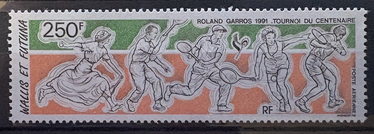 VicenteKster's tweet photo. @Philatelovely W is also for:
-Mats Wilander πΈπͺ
-Wallis et Futuna 1991
πΎ πΎ π
π π
#sports #stampcollecting #post #postage #sellos #postes #philately #tennis β½οΈππβΎοΈπΎππππΈπππβ³οΈβΈοΈπ₯π€Ώπ₯πͺπ₯π€Ύπ»ββοΈπ€Ίππ»ποΈββοΈππ»π€½ββοΈπ£ββοΈπ§ββοΈπ΄π½ββοΈπ€ΌββοΈβ·οΈπΏππ₯
π±π₯ππ»ββοΈββ‘οΈπ₯ https://t.co/6O9G8S6UQB