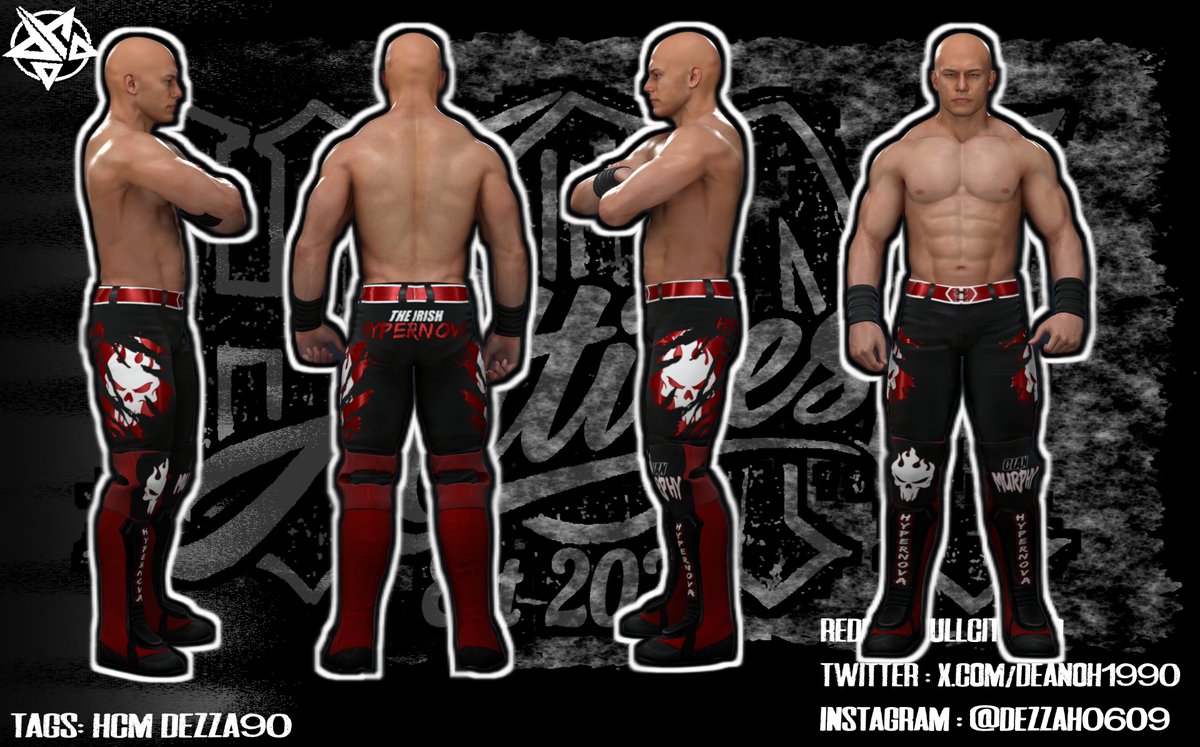 deanoh1990's tweet photo. An attire for @ATWrestling1
some in game pics
#WWE2K #attire #CAW #Cawmmunity #CustomCAW #WWE2k25 #wwe2k26 #HCM #DEZZA90 https://t.co/M8c2sHrcIH