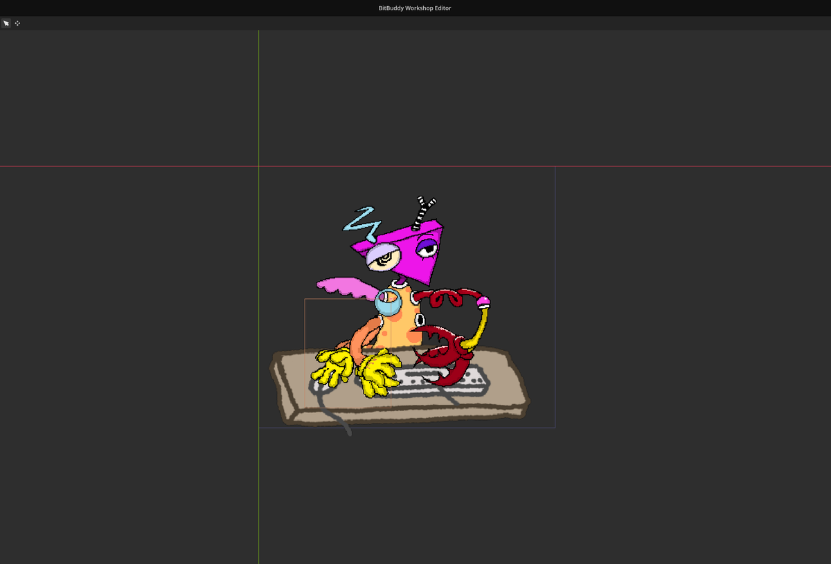BlueShrubz64's tweet photo. Me and my friends got obsessed with @iBitBuddy and I made Zooble from TADC with their own desk and a stupid sauce decoration and I'm still going to give updates to it to make it as good as possible! I love this little game with all my soul! https://t.co/E9iiIrOaPz