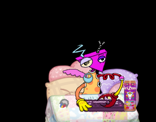 BlueShrubz64's tweet photo. Me and my friends got obsessed with @iBitBuddy and I made Zooble from TADC with their own desk and a stupid sauce decoration and I'm still going to give updates to it to make it as good as possible! I love this little game with all my soul! https://t.co/E9iiIrOaPz