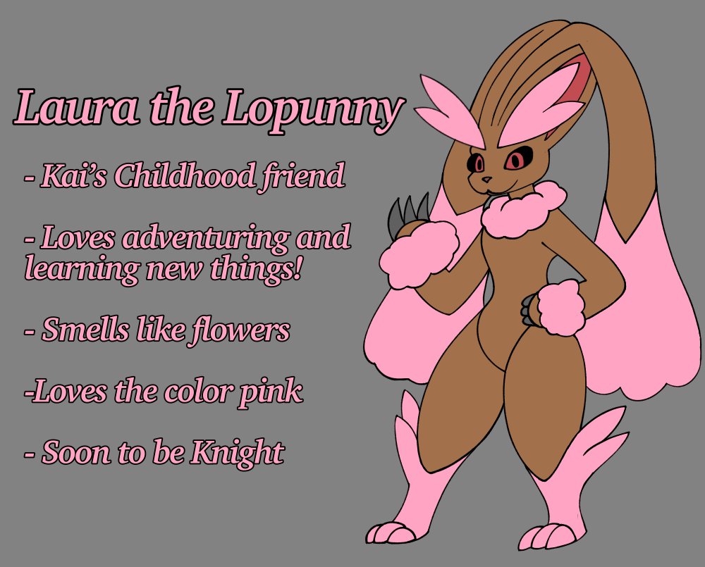 Spidergalactic0's tweet photo. Hi hi!

I've done some art but keep forgetting to post them, so here's a redesign! Say hi to Laura!
#Lopunny #Pokemon https://t.co/jXzAv0mJeu