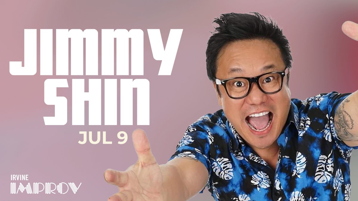 TheIrvineImprov's tweet photo. Tomorrow night!
Jimmy Shin's Shindig Show comes to the Irvine Improv on July 9, featuring comedy legend Paul Rodriguez and a lineup of hilarious comedians for one unforgettable showcase.
One night only.
Ticket link in bio.
#IrvineImprov #PaulRodriguez #JimmyShin #OCComedy https://t.co/MKZb1Qzf8k