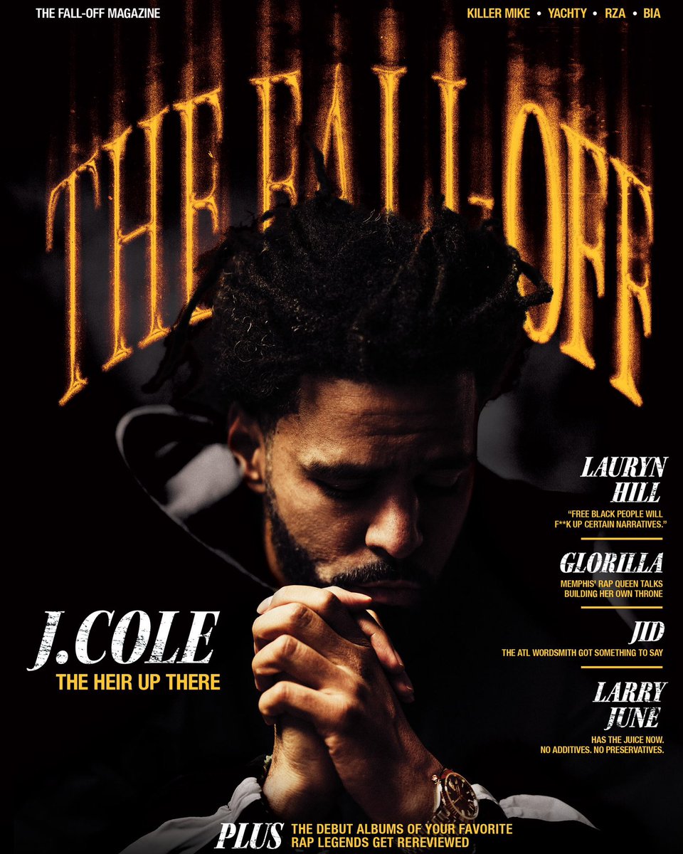 ComplexMusic's tweet photo. J. Cole releases his very own ‘The Fall-Off’ magazine 📖

“Released ahead of The Fall-Off World Tour. Built in the spirit of the rap magazines that shaped generations…” https://t.co/pf6B3wHZAh