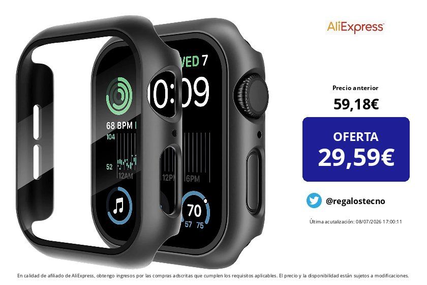 RegalosTecno's tweet photo. ❌ Precio anterior: 59,18 €
💶 OFERTA: 29,59 € (-50%)
✅ Cómpralo aquí 👉 https://t.co/5CurvX3hZW
Vidrio templado + cubierta para Apple Watch 11 10 9 8 7 46mm 42mm PC Protector de pantalla de parachoques iWatch Series 7 6 5 4 SE3 44 40…
#Wareables https://t.co/HVmUefDT7T