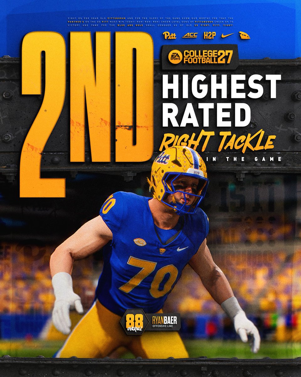 Pitt Football tweet media