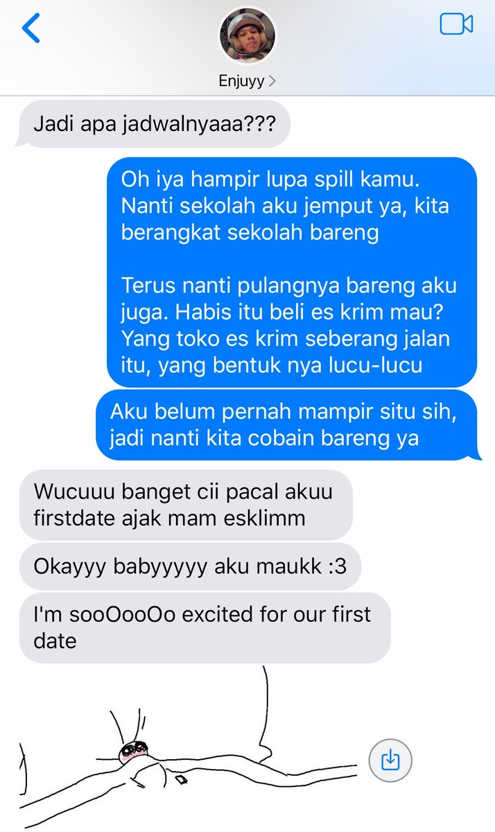 classictui's tweet photo. #senjuyy three tweets au 

Se—no yang ngajakin pacaran awalnya, tapi setelah jadian malah Juyy yang kelihatan ngejar banget

©classictui https://t.co/dOOiJFzdfP