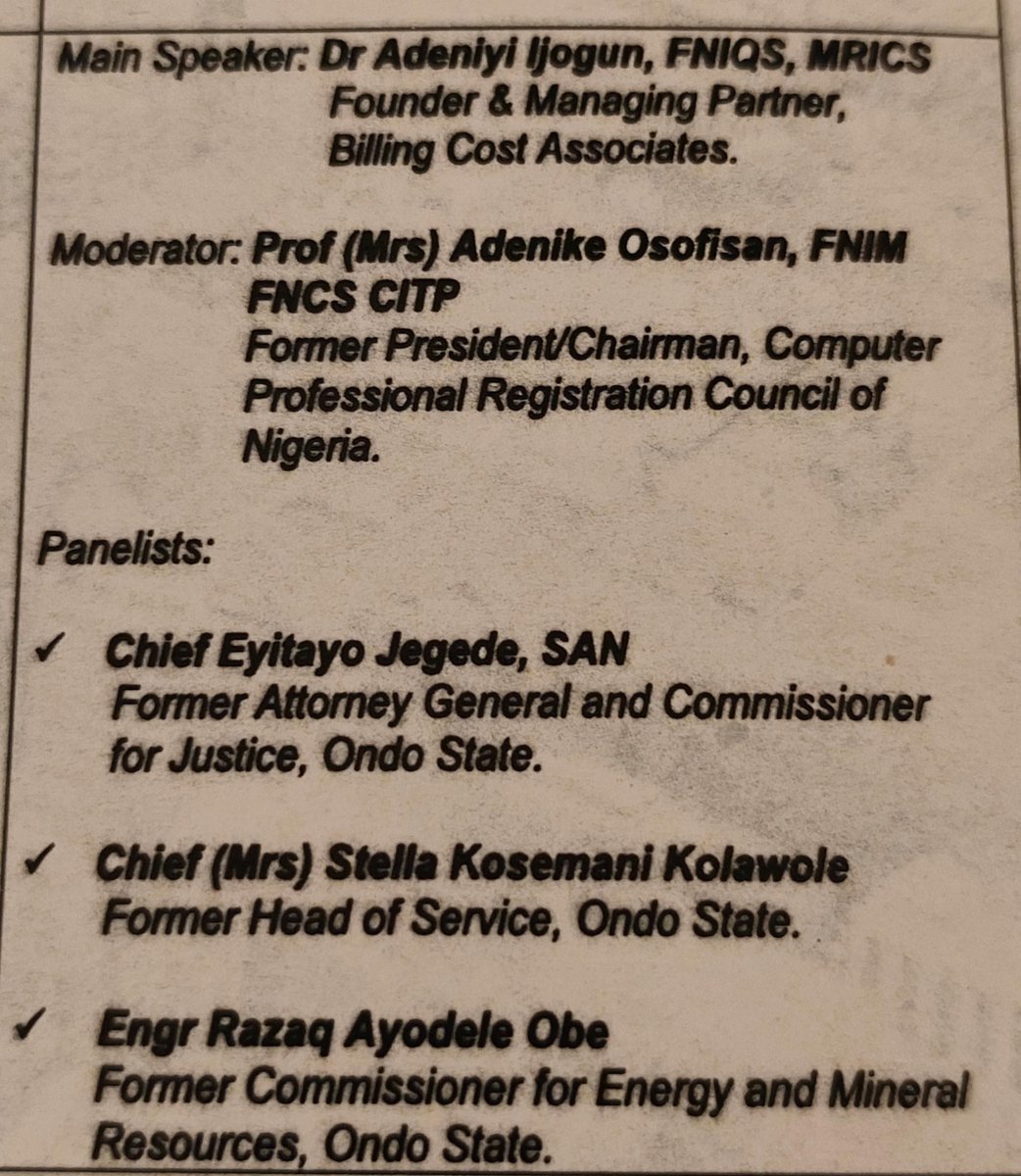 NewsBulletinNG's tweet photo. Ongoing: Panel discussion at the Akure-Speaking Communities Development Summit 2026.

The summit, themed "Building a Smart, Integrated and Prosperous Development Corridor," is holding from today, Wednesday, July 8, to Friday, July 10, 2026, at the Dome International Event Centre https://t.co/BDR0p07m8I