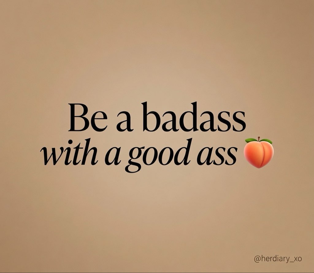 herdiary_xo's tweet photo. A bad ass with a fat ass 🍑😜 https://t.co/8kAybwyFee