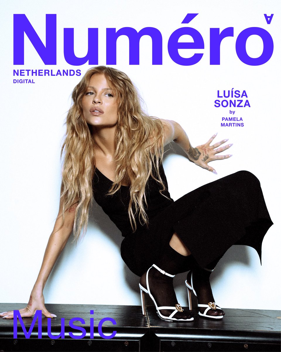 centraldaluisa's tweet photo. Luísa Sonza é capa da revista holandesa Numéro Netherlands. https://t.co/mxDiXAgmtf