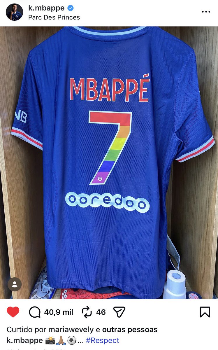 rubydelicat's tweet photo. e quando o mbappé postou essa foto no insta e deixou os boleiros nos comentários surtando eu AMO que ele bota o pau na mesa e ainda manda medir https://t.co/O232Rh8amB