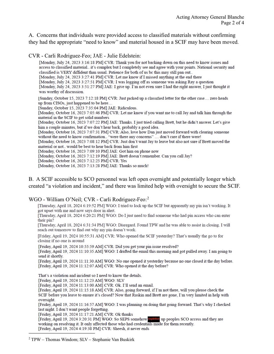 seanmdav's tweet photo. BREAKING: Anti-Trump prosecutor Jack Smith and his team repeatedly compromised classified information and national security during their jihad against Trump, an investigation by Sen. Chuck Grassley has determined. https://t.co/7qUP2dWFUJ
