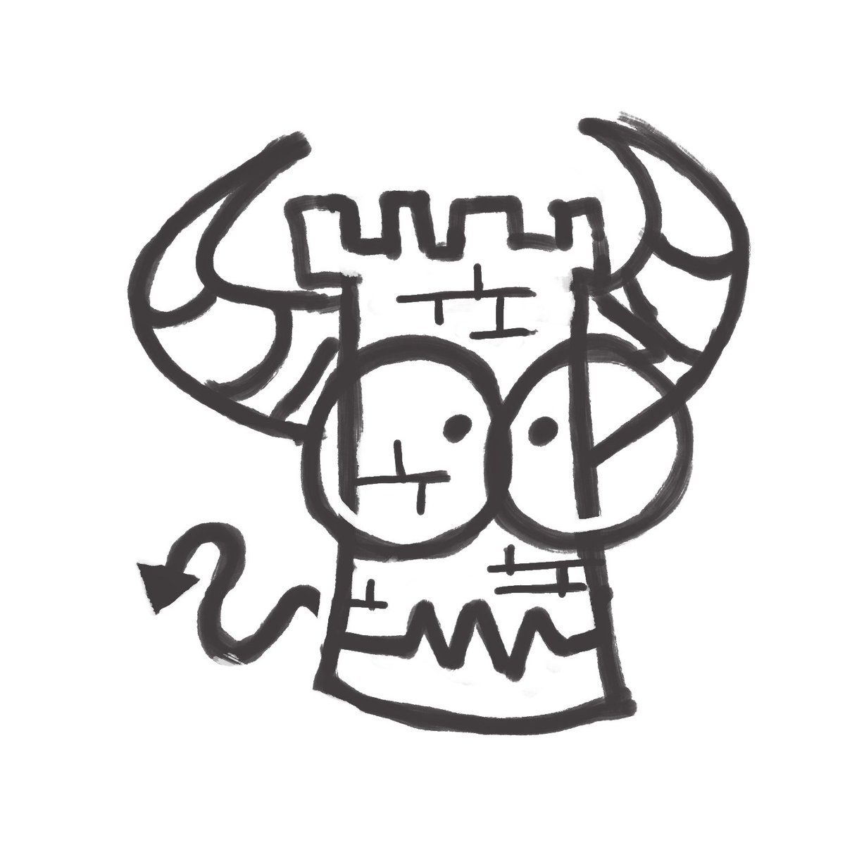 Valexopurs's tweet photo. I'm back, so I made this castle-monster guy
#art #illustrationㅤ https://t.co/XlCg6qfyrw