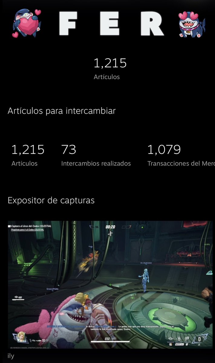 ButtonedWybie's tweet photo. Ayyy como amo a mi noviesito y que me tiene en todo de steam 🥺 lo amo https://t.co/UkSHmYnMR5